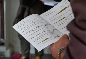 Carnet avec des informations