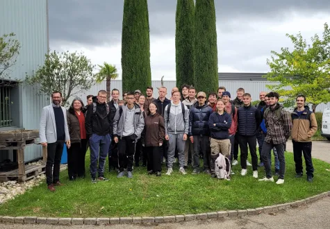 Etudiant de la CFPH ayant réalisé le projet